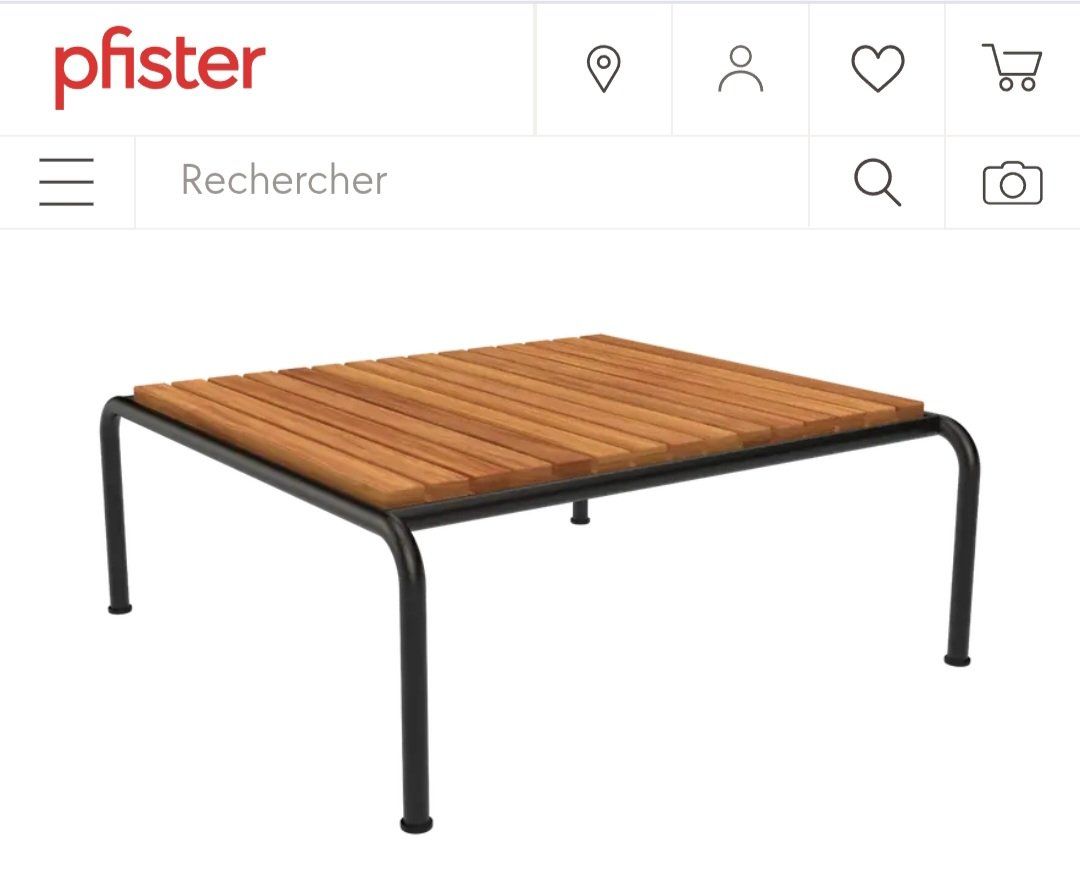Pfister Fauteuils: Lounge extérieur Houe Pfister – D'occasion à Nyon par smoret2 3
