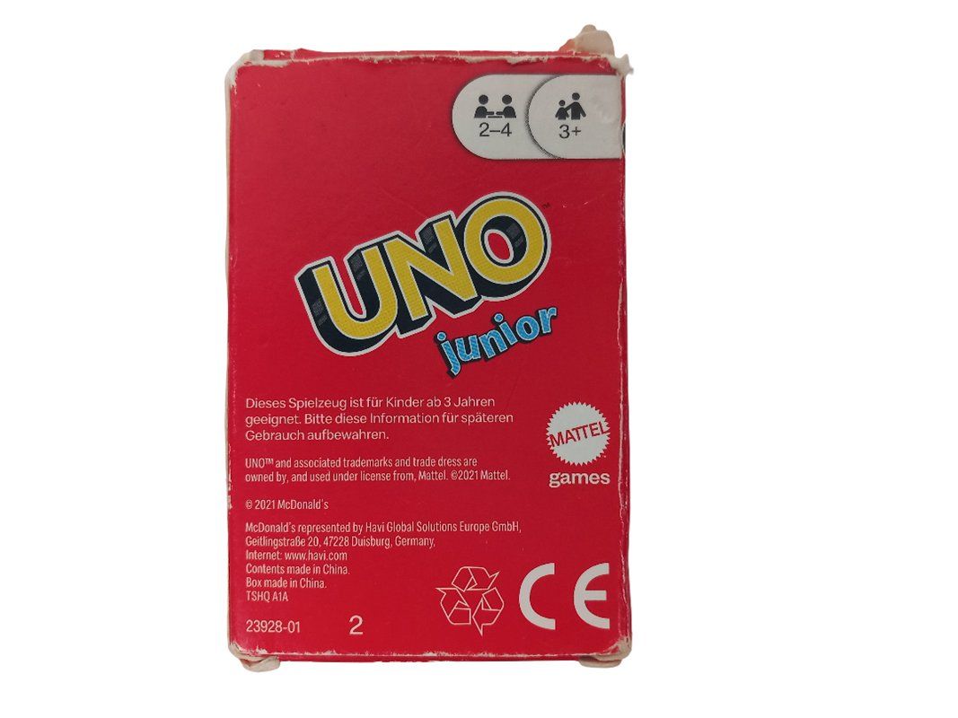 Mattel Giochi: MATTEL UNO Junior Kartenspiel – Usato da Hünenberg venduto da Restwert_Zug 6