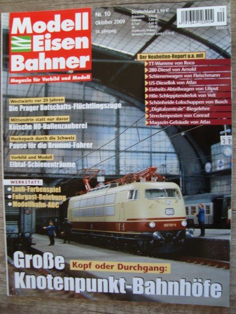 Riviste & Magazine: Modelleisenbahner Nr. 10 Oktober 2009 – Nuovo (secondo la descrizione) da Thun venduto da Abigboss