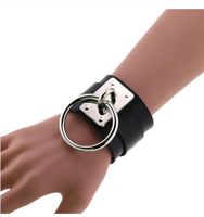 NEUES schwarzes Armband mit dem Ring der O - 220188