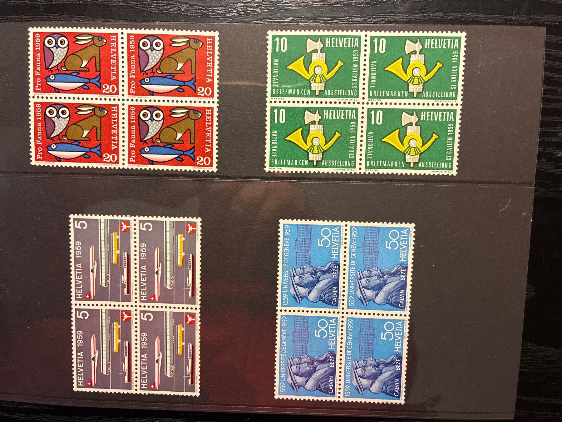 Tutti i francobolli: Briefmarken 4er Blöcke 1952 - 1960 postfrisch – Usato da schafisheim venduto da bru_bkb8 4