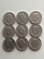 Lot mit 9 Stk. 10 Rp. Nickel (1932/33/34/36/37/38/38/39/39)