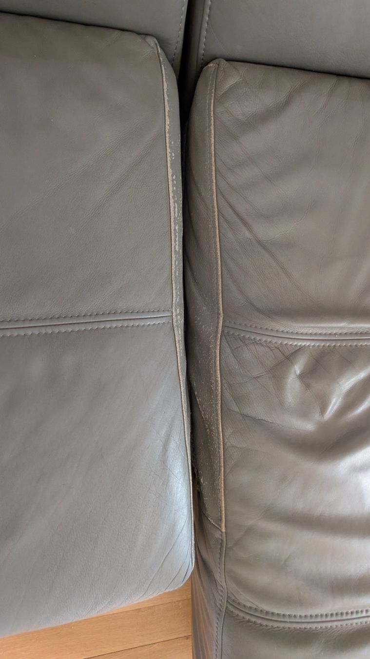 Sofas: Leder Polstergruppe Eck-Sofa – Gebraucht aus Thun von blaukanal 3