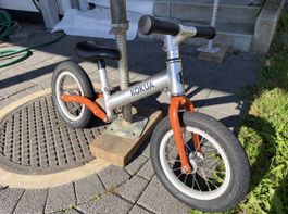 Laufrad Kokua Likeabike silber orange gebrauchter Zustand