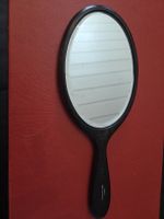Miroir à main vintage en ébène véritable, Suisse