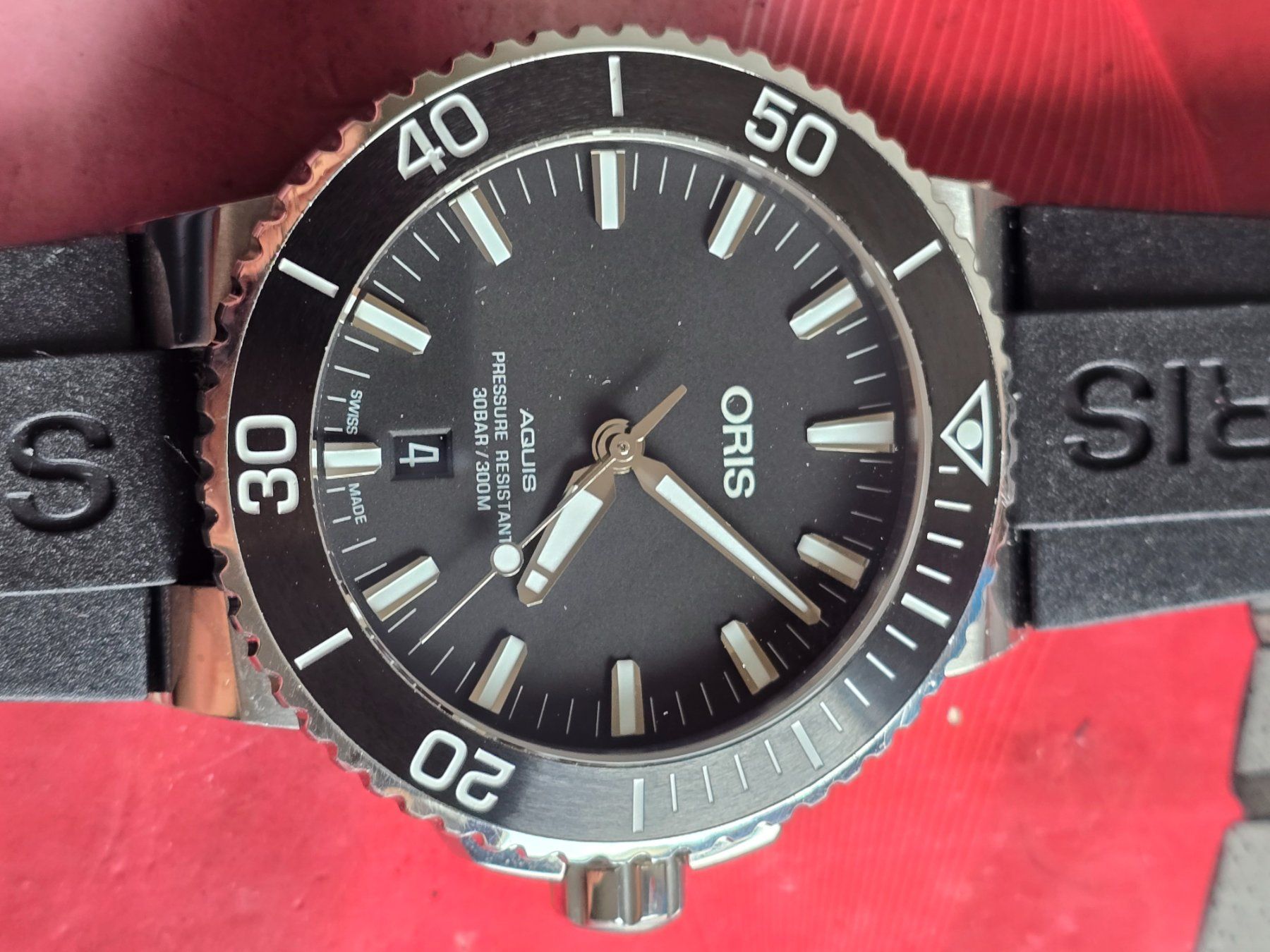 Oris Orologi: 123 Oris Date  Automat Taucher Traumhaft – Usato da Muri AG venduto da Corredor 1