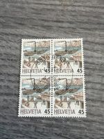 Briefmarken-Set Helvetia 45 Rappen 1987 4er Block