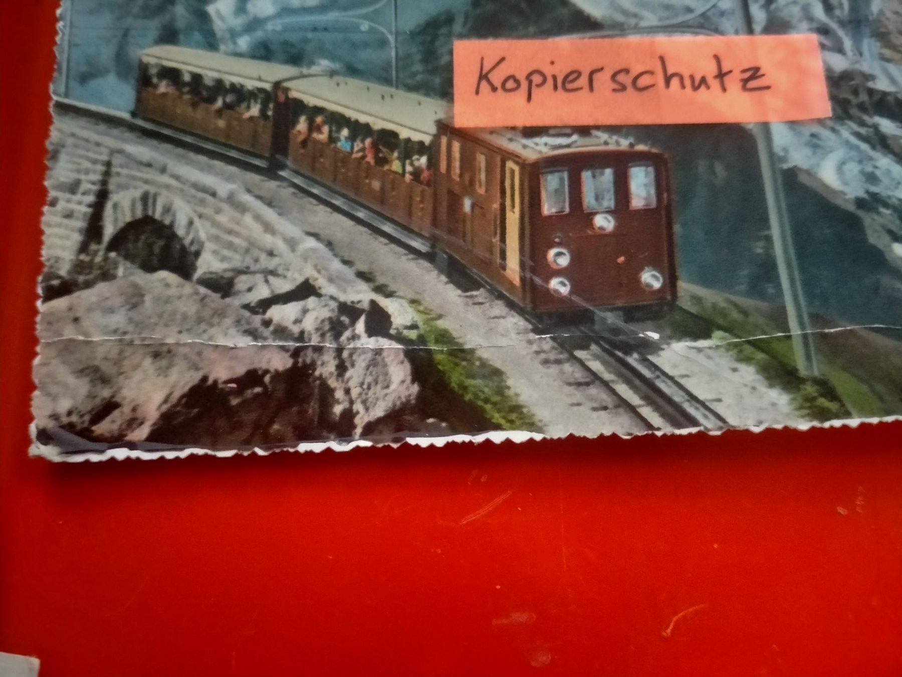 Cartoline postali: AK Schynige Platte Bahn Jungfrau / Eisenbahn – Difettoso da Küssnacht am Rigi venduto da cartolina-1 1
