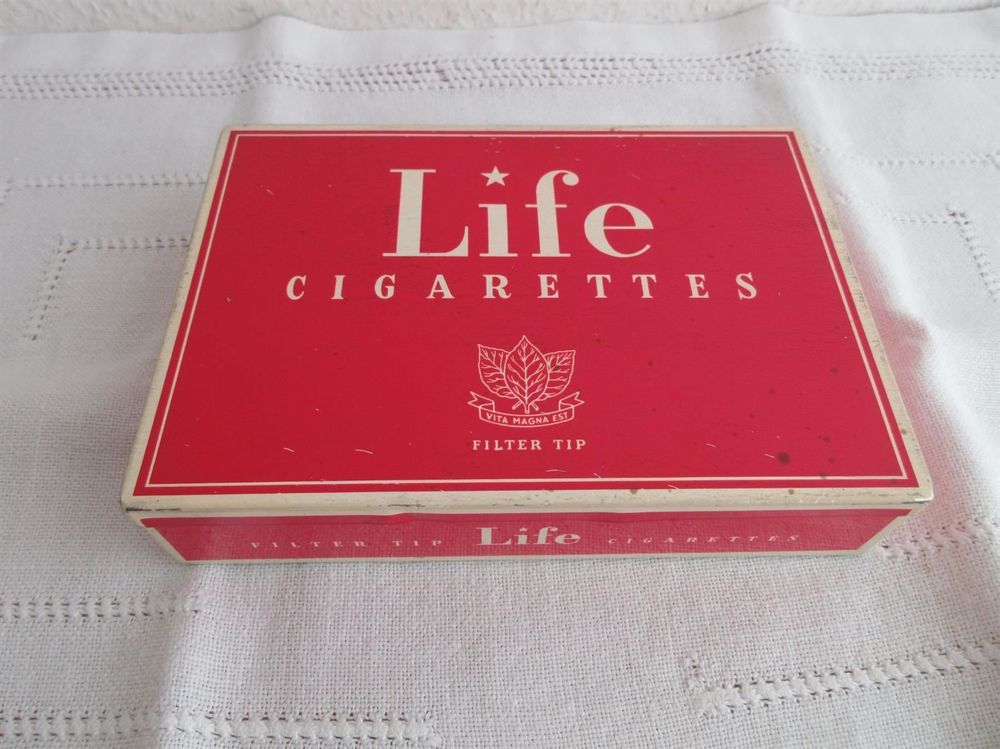 Life Cigarettes Zigarettenschachtel | Kaufen auf Ricardo