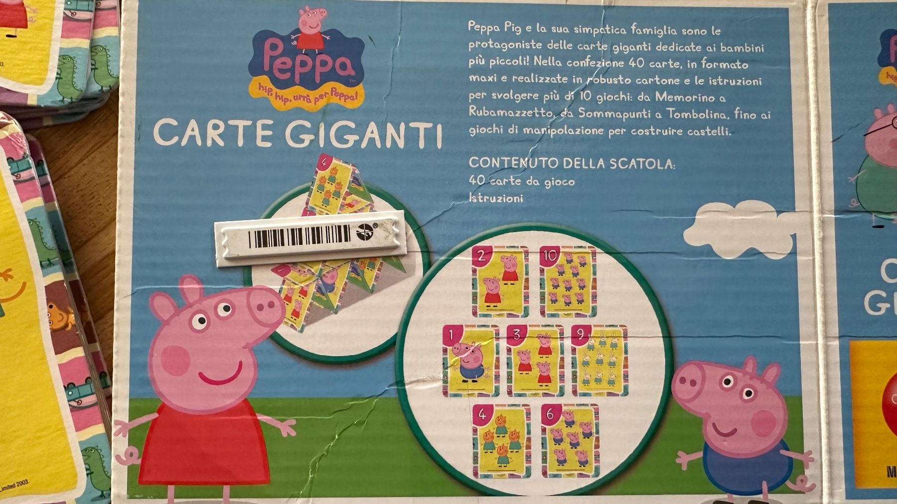 Giochi: Peppa Pig Spielkarten, Jumbo Karten – Usato da Schönenbuch venduto da marisli80 1