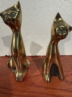 Chat en bronze vintage