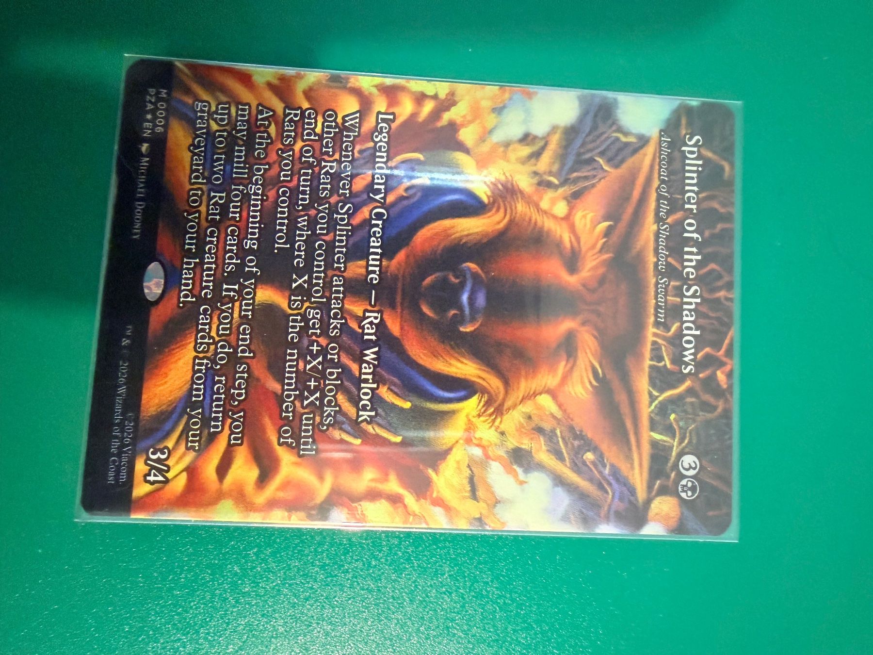 Carte collezionabili: Tortue ninja Splinter tmnt tcg – Nuovo (secondo la descrizione) da Bôle venduto da Fred-charlie