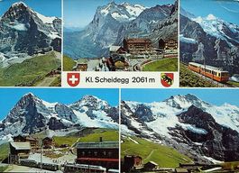 GRINDELWALD Kl. Scheidegg - Jungfrau-Bahn - Eiger Wetterhorn