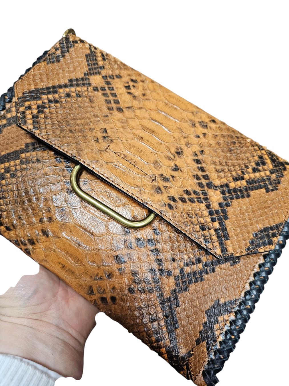 Isabel Marant Borse da donna: Isabel Marant Schlange Muster Leder Tasche – Usato da Zürich venduto da finesse.shop 2