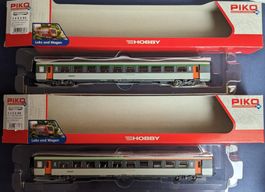 Piko 58606 A+B SNCF Set 2 Voitures Corail 2ème cl + Bar/2ème