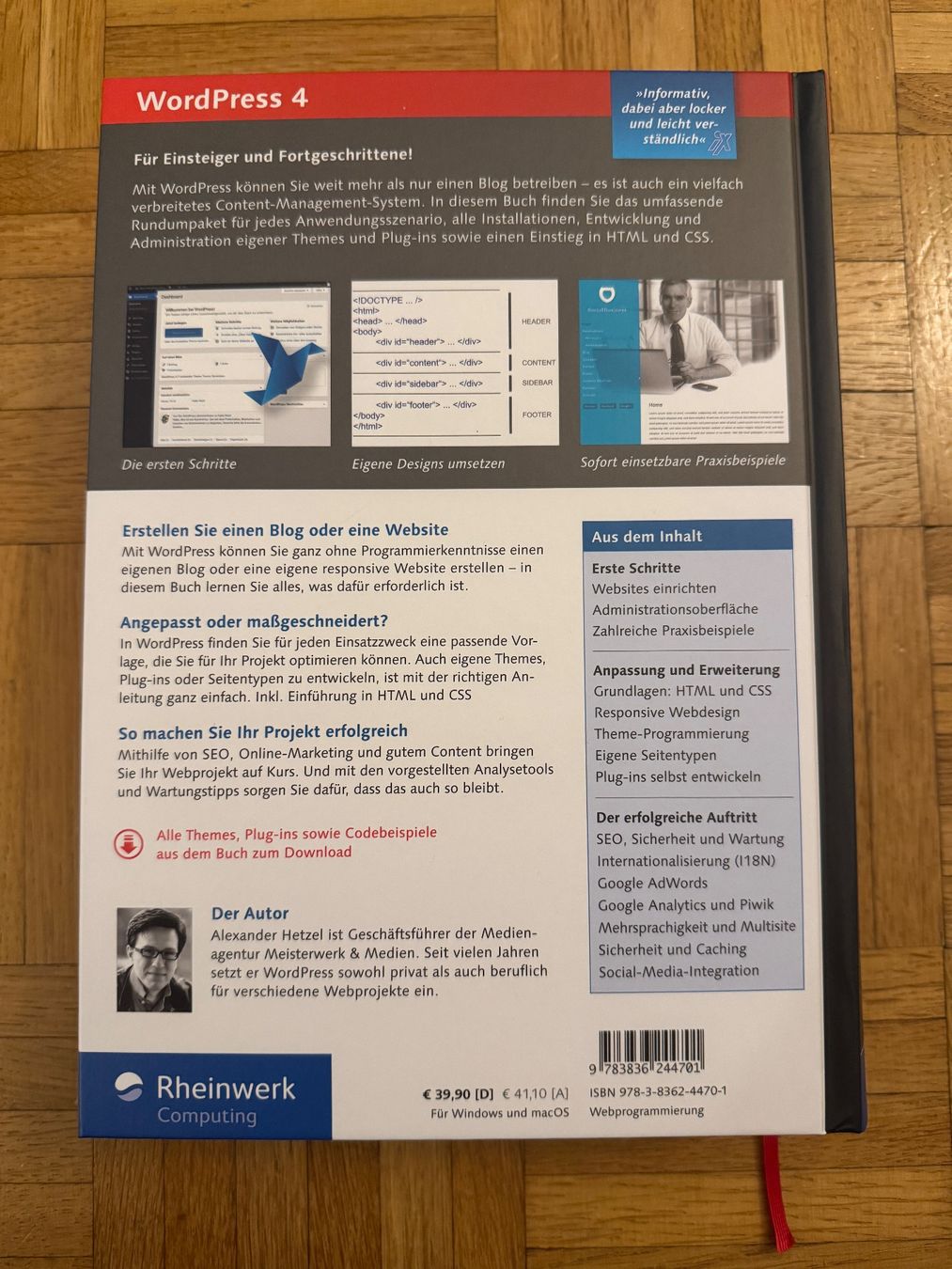 Bücher: WordPress 4 – Das umfassende Handbuch – Gebraucht aus Richterswil von EXC537 1