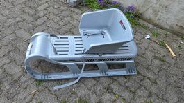 Schlitten EKO-Snow mit Kindersitz