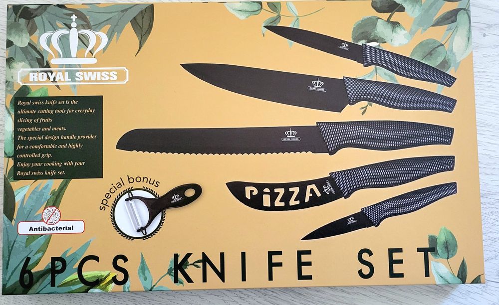 Royal Swiss Lot de 6 couteaux 1