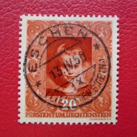 1949, Nr.218 Vollstempel ESCHEN FL, schönes Stück!