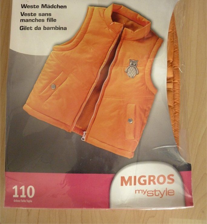 Altro abbigliamento per bambina: Warme Weste mit  Fleece Mädchen Gr. 110 – Nuovo e nell'imballaggio originale da Melchnau venduto da BarbaraD01 2