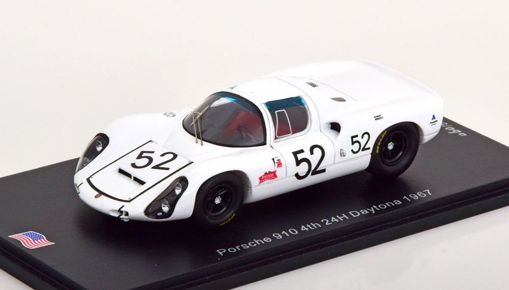 PORSCHE 910 24h DAYTONA 67 #52 SIFFERT 1:43 SPARK (Neu und ...