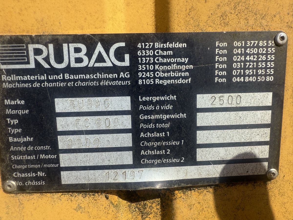 Rubag Contenitori edile: Dopel Büro Conteiner – Usato da Niederbipp venduto da baggerch 2