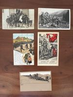 10 Ansichtskarten Schweiz vom Militär 10