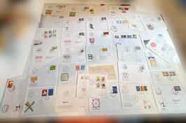 FDC HELVETIA LOT