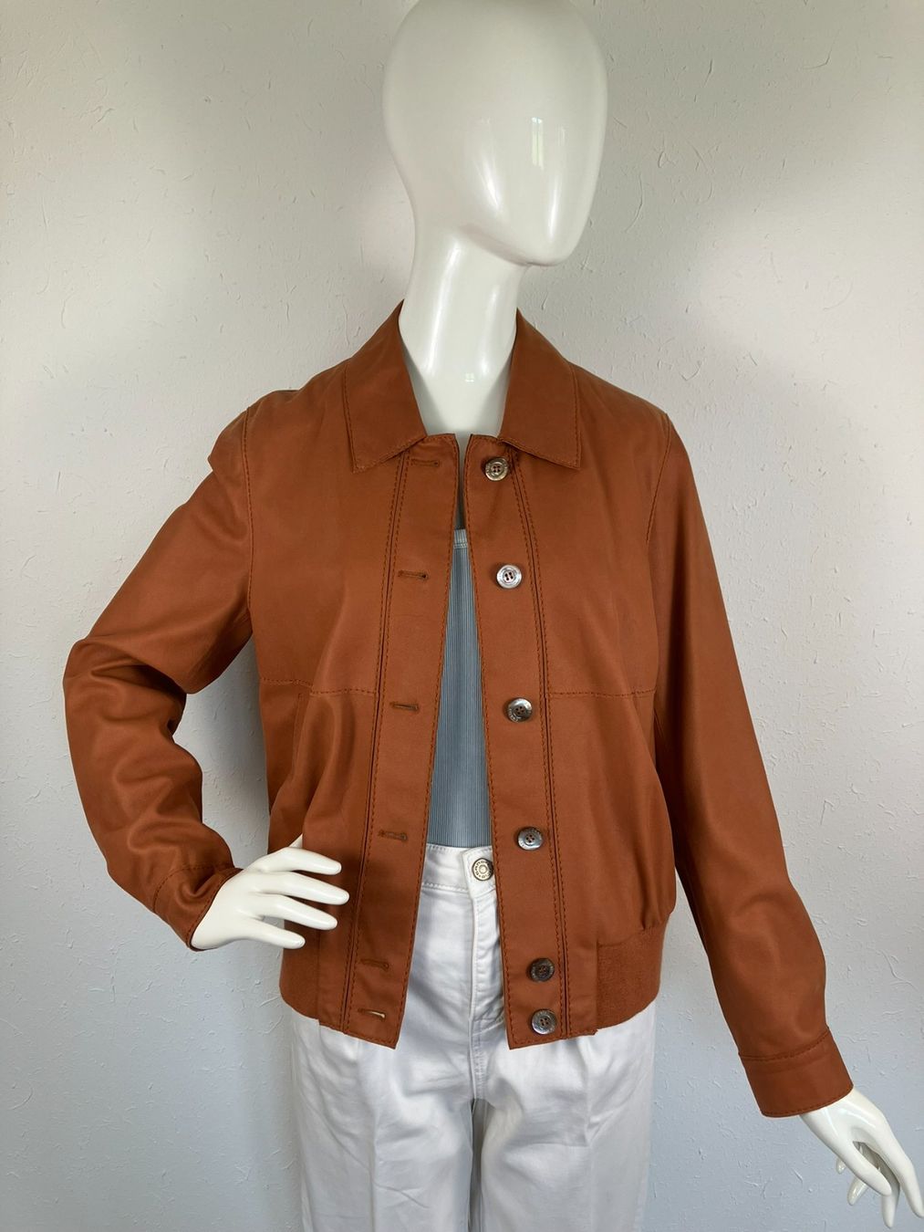 Vestes: Werner Christ Lederblouson Gr.38 – D'occasion à Laupen ZH par kar_lfz6
