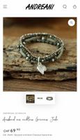 Armband grüne Jade von Andreani