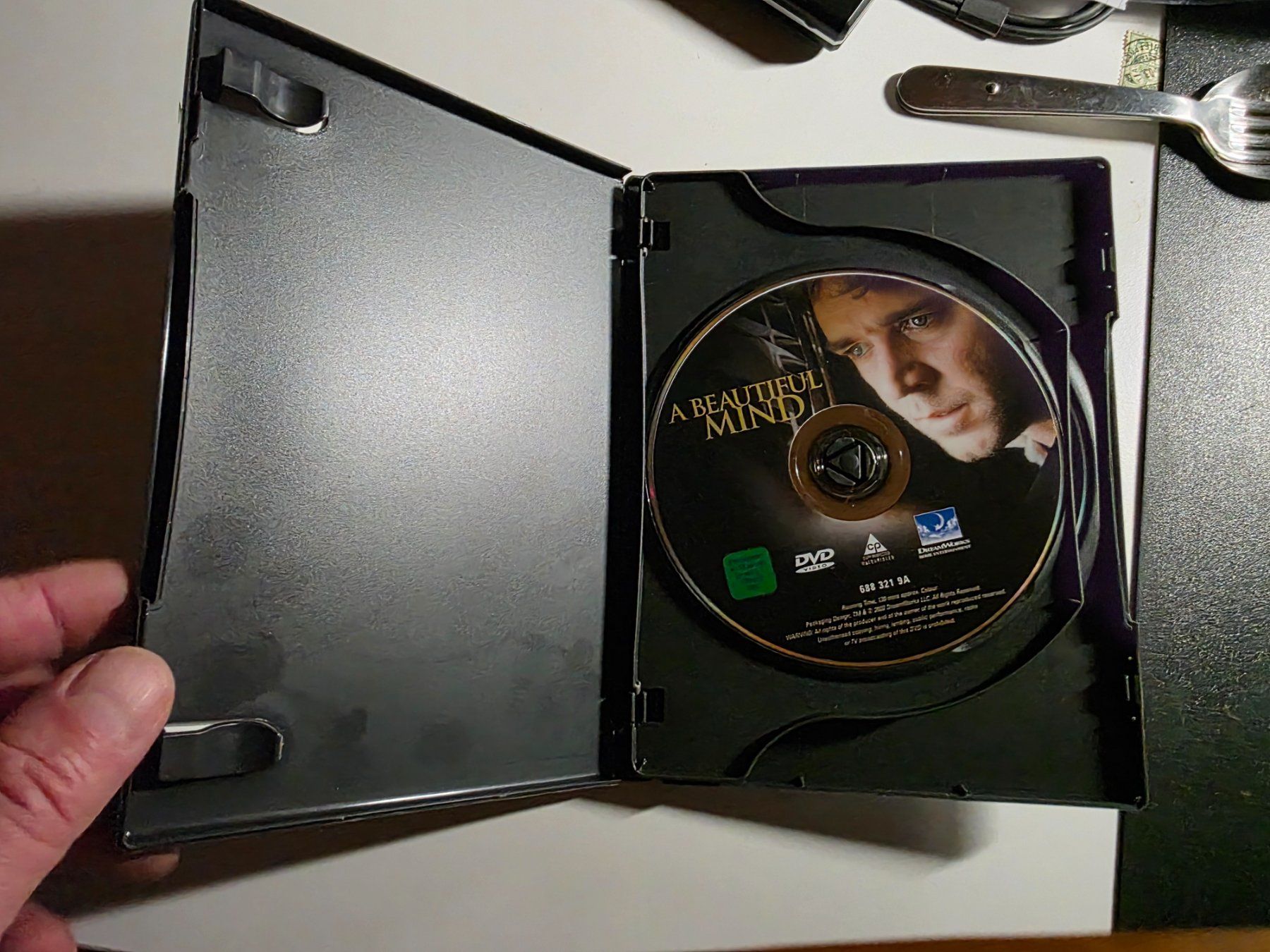 Alle DVDs: DVD - Russell Crowe - A Beautiful Mind - Ed Harris – Gebraucht aus Walterswil BE von Lonitti 2