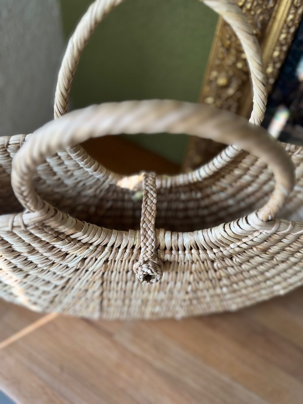 Borse da donna: Peruvian Junco Handbag - Natural Woven Summer Bag Chic! – Nuovo (secondo la descrizione) da Zürich venduto da olalinda 5