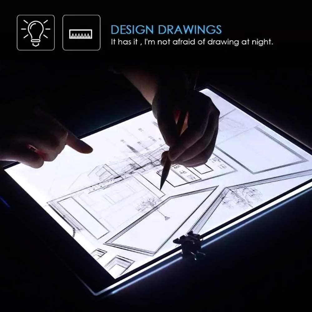 Tablet PC: A4 LED Leuchttisch Leuchtplatte Malen – Nuovo (secondo la descrizione) da Thun venduto da Newnewshop 2