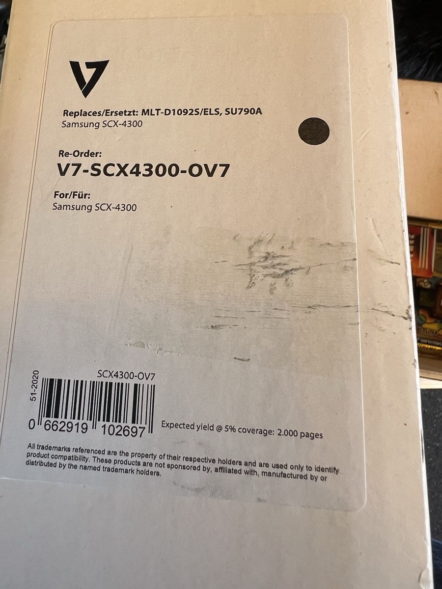 Samsung Cartucce per stampanti & toner: Druckerpatrone  Samsung SCX-4300 – Nuovo e nell'imballaggio originale da Kriens venduto da Clevero