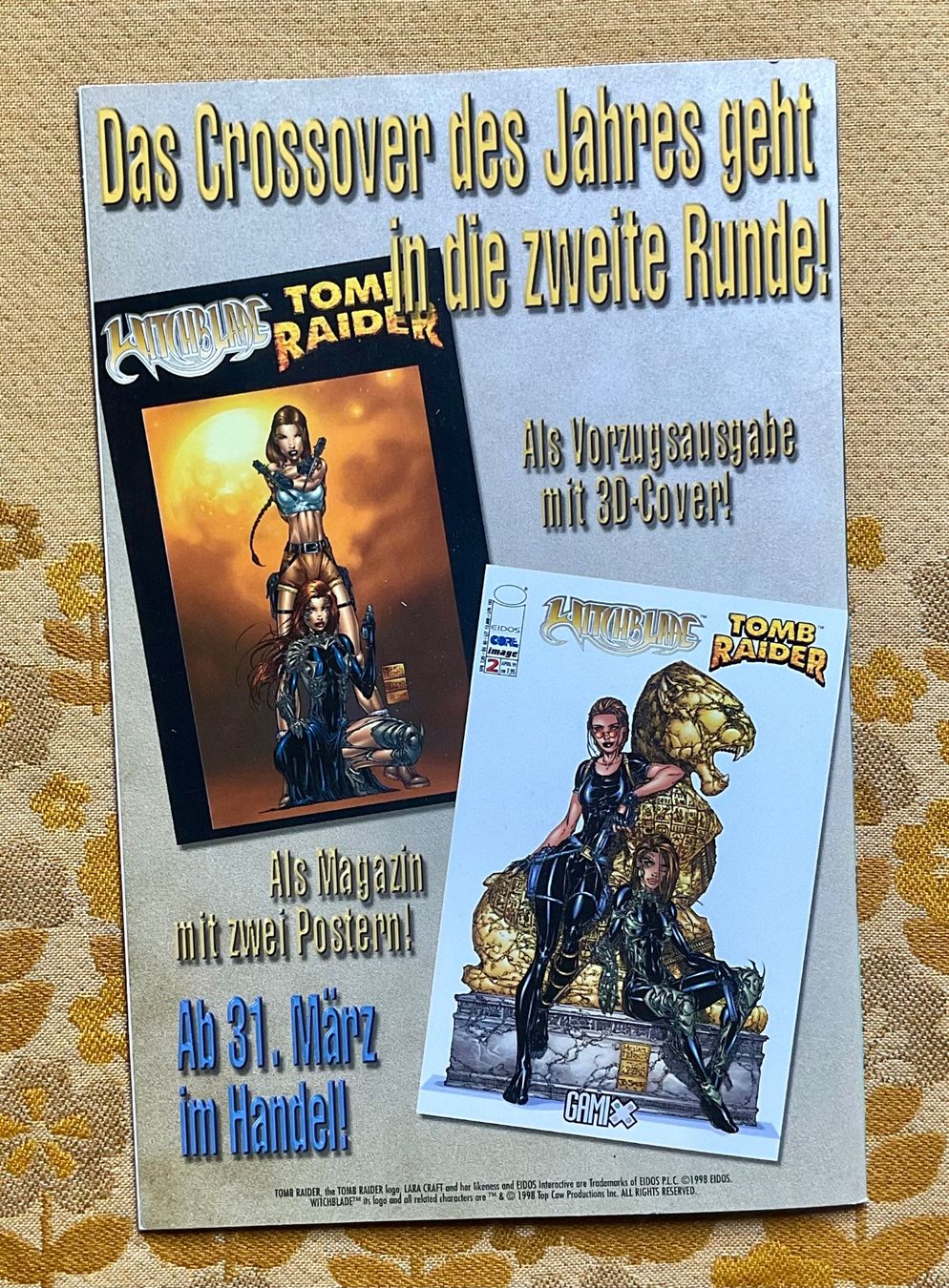 Fumetti: Tomb Raider + Witchblade Heft Nr 1 von 1999 – Nuovo (secondo la descrizione) da Endingen venduto da nathan05 9