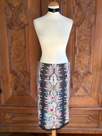 MARC CAIN MIDI  Rock / feine Wolle /  Gr. 38/40 DE