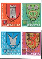 Pro Juventute 1981 Serie 4 Maximumkarten Orts-ET 26.11.1981