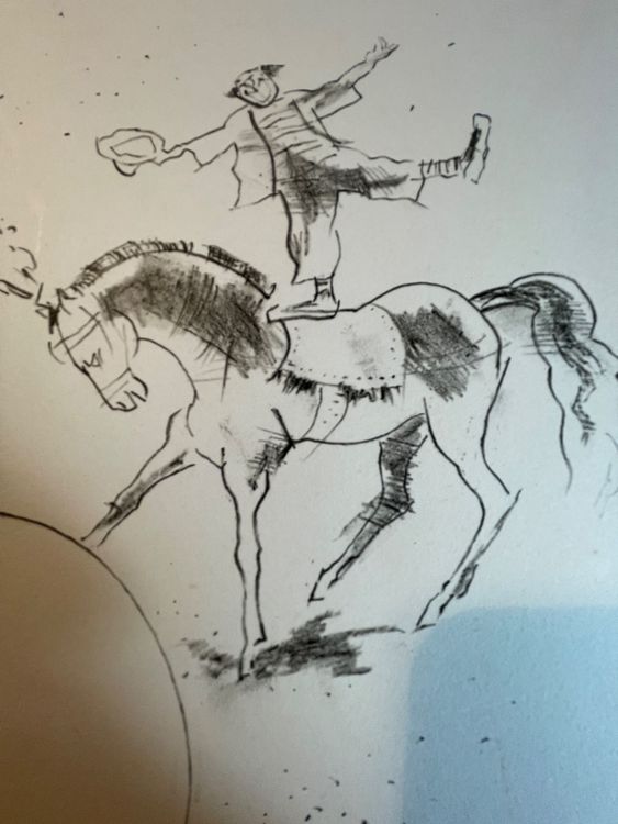 Lithographie von Paul MONNER  REF ARTA 16 II 9