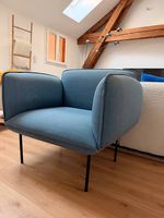 Fauteuil design Woud Nakki  bleu