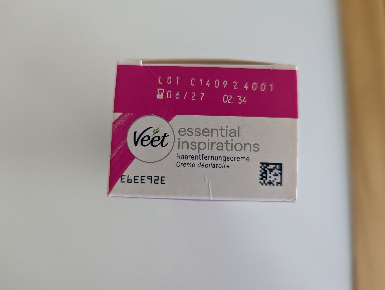 Veet Altro per la cura del corpo: Veet Essential Inspirations Haarentfernungscreme, 180ml – Nuovo e nell'imballaggio originale da Seengen venduto da sam_x5tk 3