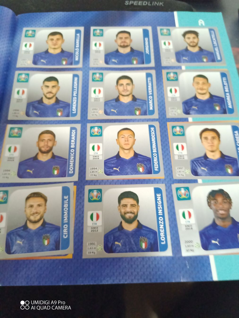 Panini Album: ALBUM EUFA EURO 2020 – Usato da Sigirino venduto da acquila16 4