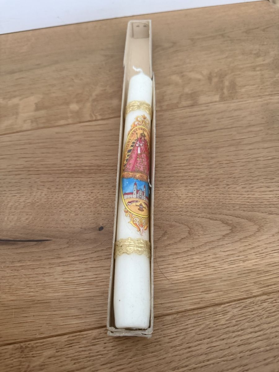 Kerzen: Dekorative Kerze mit religiösem Motiv  – Neu (gemäss Beschreibung) aus Oftringen von sar_5sgb