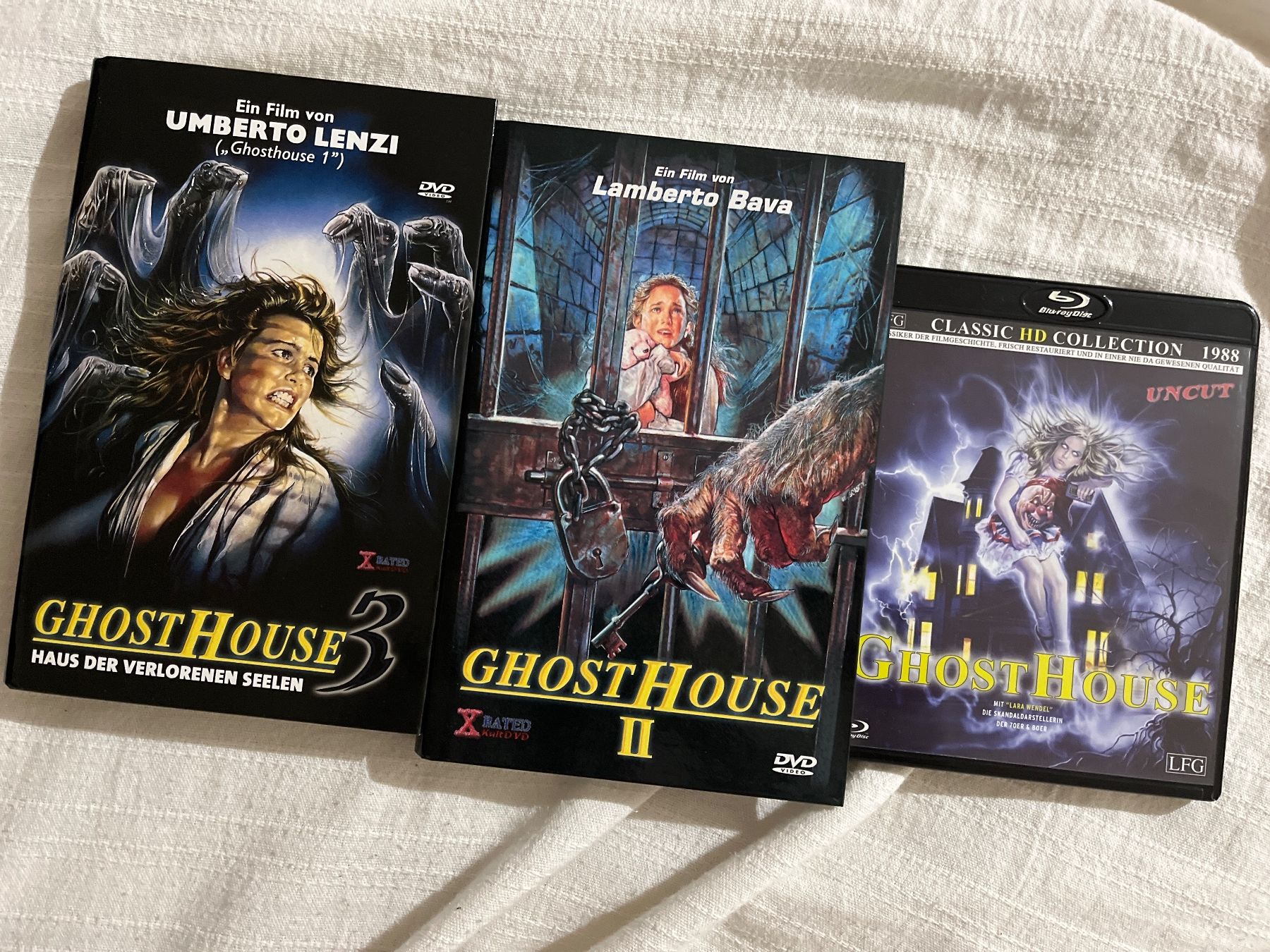 Tutti i DVDs: Ghost House 1 - 3 – Usato da Basel venduto da patku79