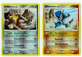 Bollterus Reverse Holo 20 & Rameidon Reverse Holo 13