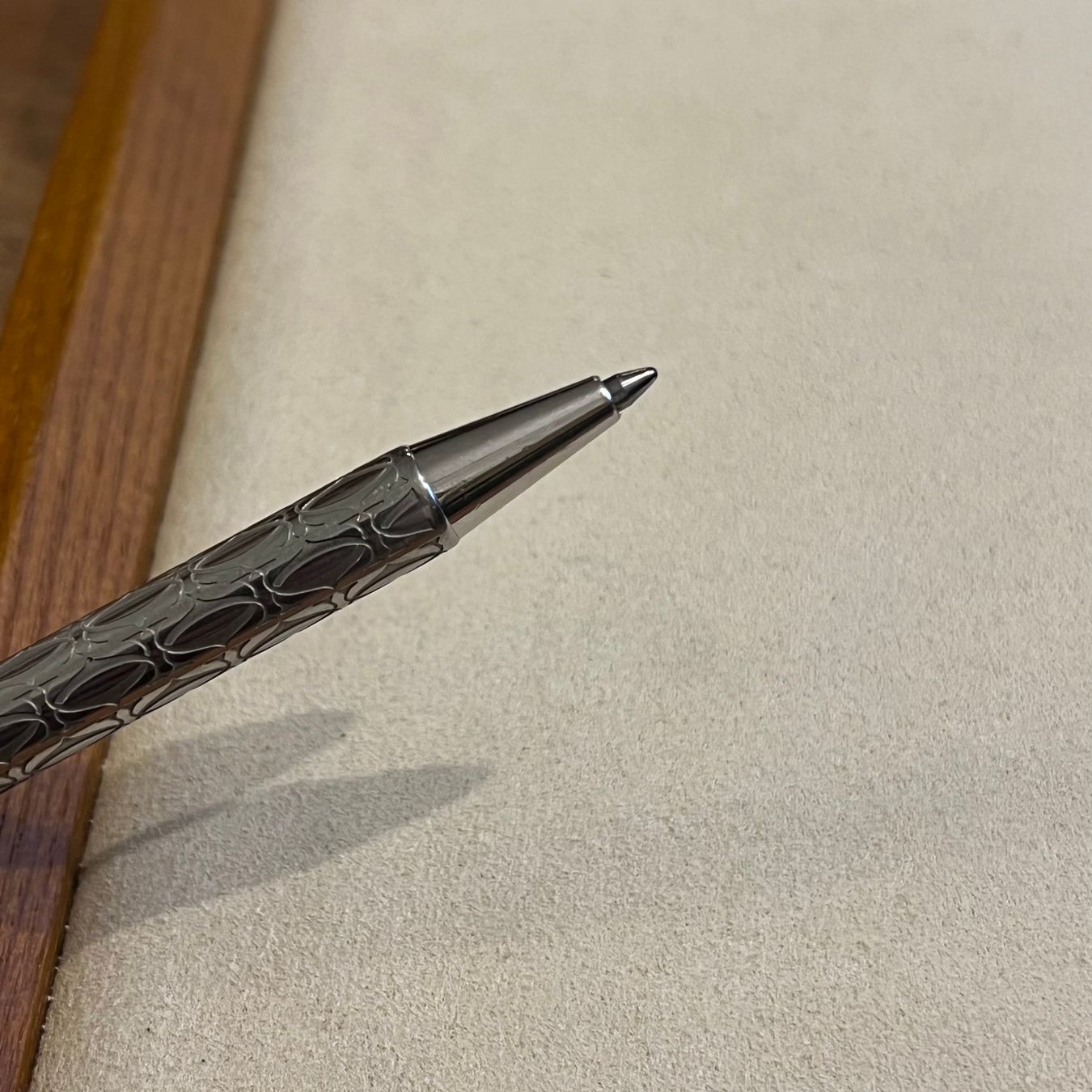 Cartier Penna & Evidenziatori: Silver Cartier pen – Usato da Carouge GE venduto da Watchaser 4