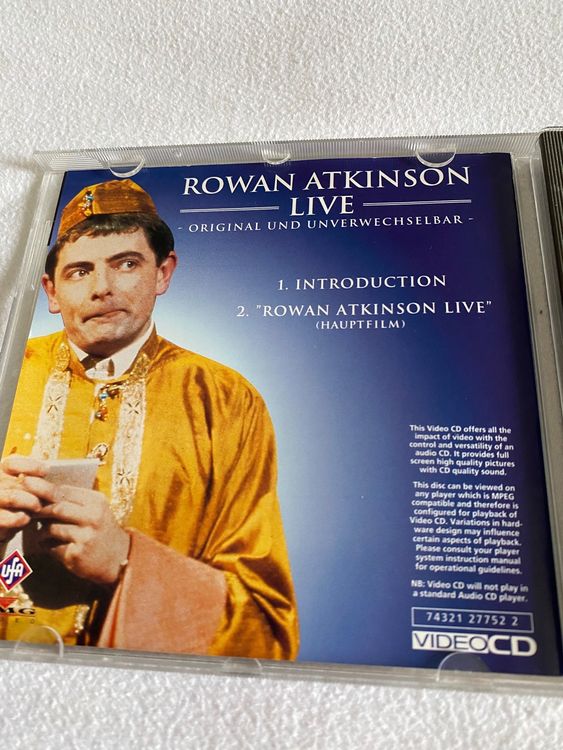 Rowan Atkinson Live - Video-CD - Mr. Bean