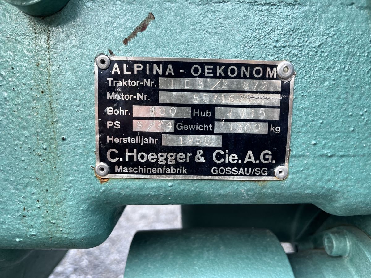 Alpina Tracteurs: Alpina Oekonom – D'occasion à Arnegg par Freakyy02 1