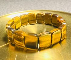 Tiger Eye EdelStein ARMBand...positiv für Körper & Psyche...
