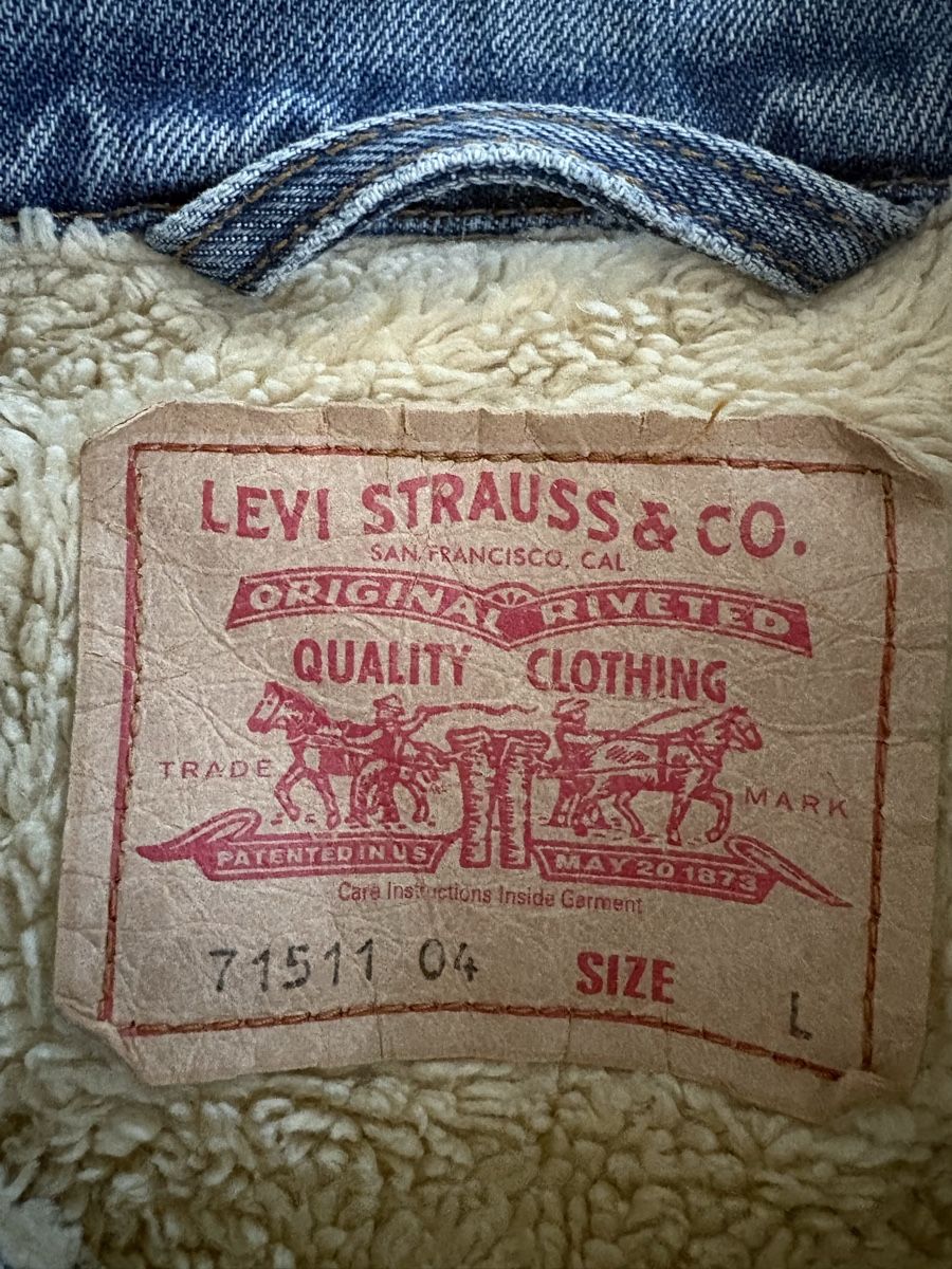 Levi's Giacche: Vintage Levi's Jeansjacke mit Teddyfutter L – Usato da zürich venduto da Fourstar0 1