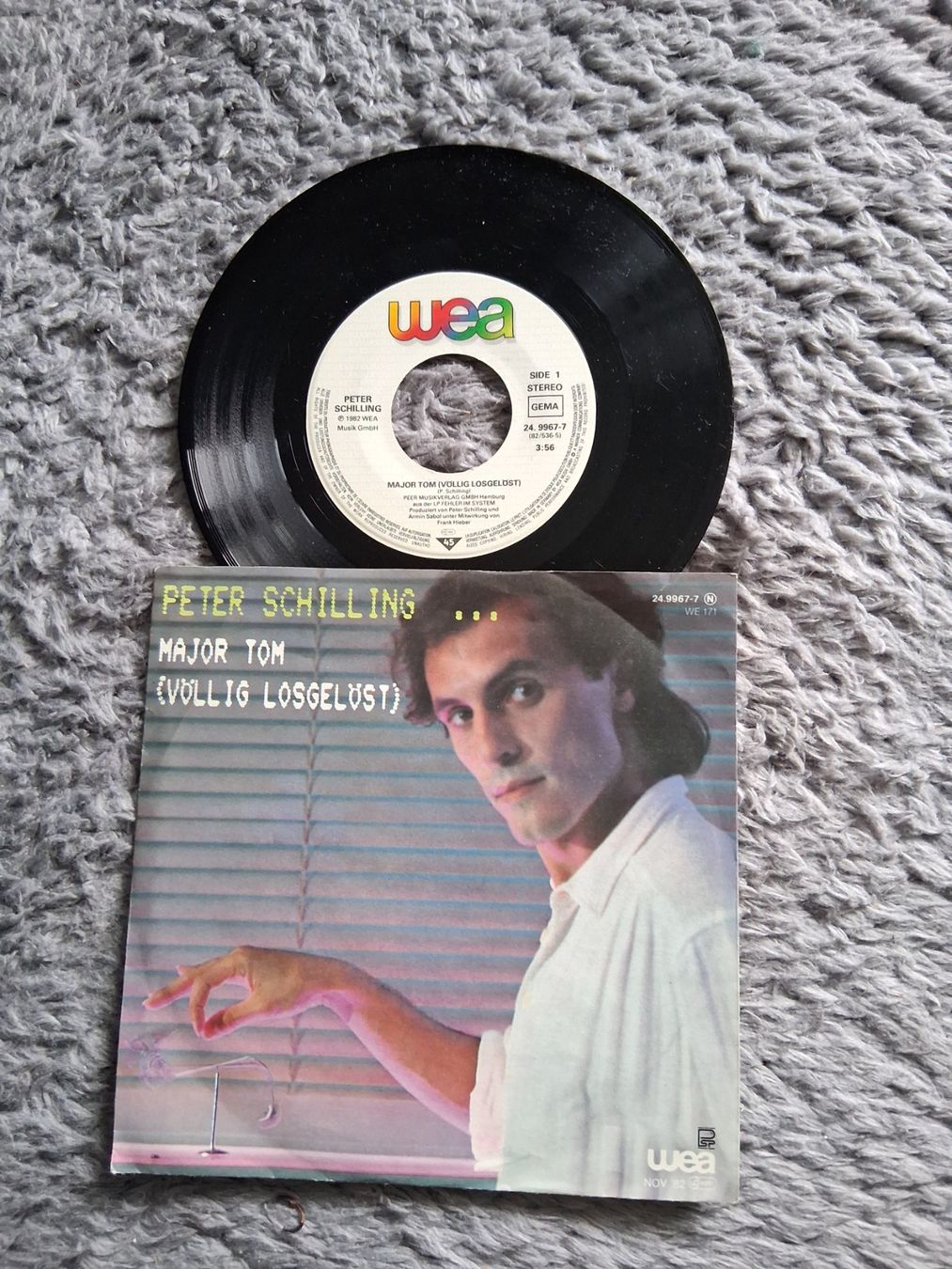 Dischi in vinile: PETER SCHILLING     MAJOR TOM    7NER SINGLE – Usato da Wetzikon ZH venduto da Ramones01